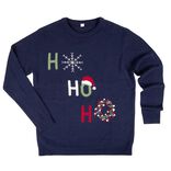 Pull de Noël adulte tricot Ho Ho Ho S/M ou L/XL