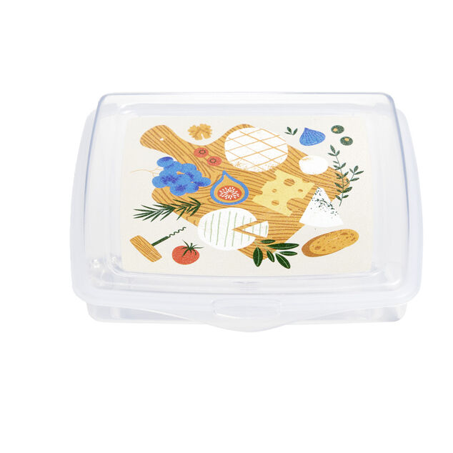 Boîte à fromage décorée