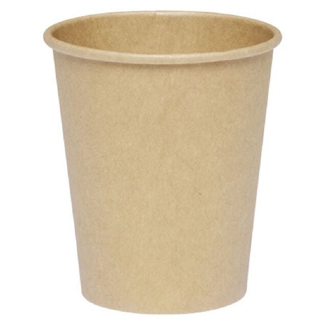 Gobelet en carton kraft marron 24 cl x12