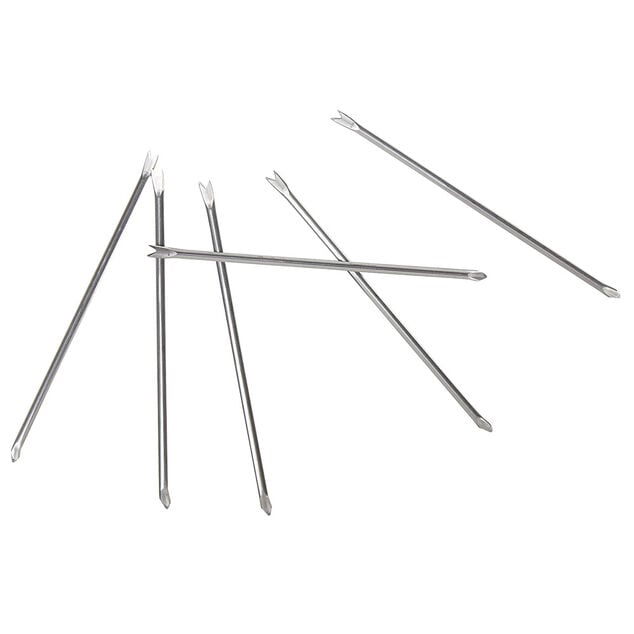 Curette &agrave; crabe en inox x6