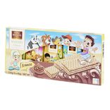 Gaufrette fourr&eacute;e chocolat 5x45gr