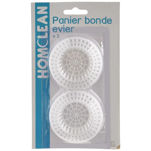 Panier bonde évier x 2