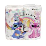 Essuie tout Stitch 75 feuilles 3 plis 2 rouleaux