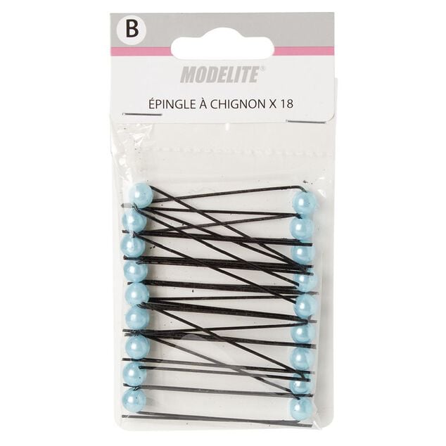 &Eacute;pingle &agrave; chignon d&eacute;cor perle x18