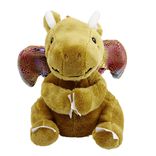Peluche dragon polyester 19x15cm