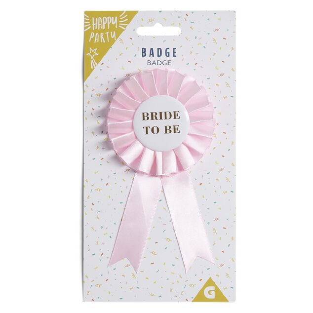 Badge future mariée en tissu