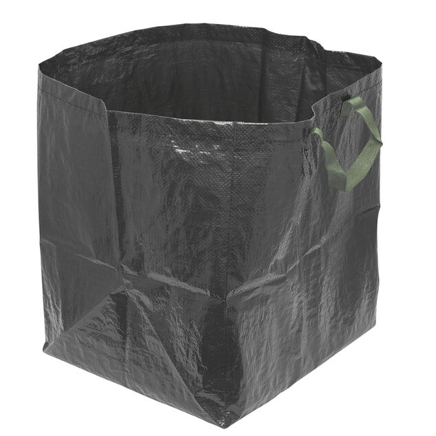Sac de jardin plastique vert 80L 43x39xH48 cm