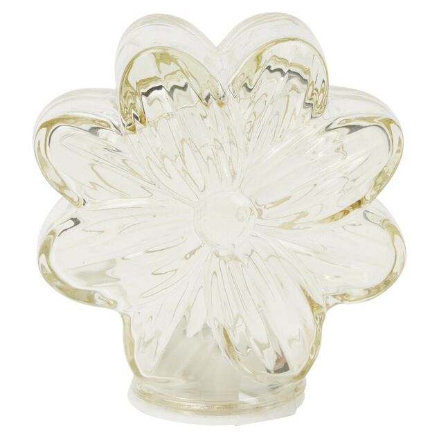 D&eacute;coration &agrave; poser lampe en verre color&eacute; &agrave; LED H9cm (6 mod&egrave;les)