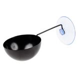 Support ventouse nourriture noir