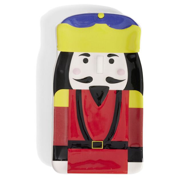 Vide poche No&euml;l en c&eacute;ramique 18x12,5xH1,5cm (3 mod&egrave;les)