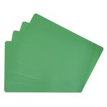 Set de table rectangulaire x4 pvc souple uni (4 modèles)