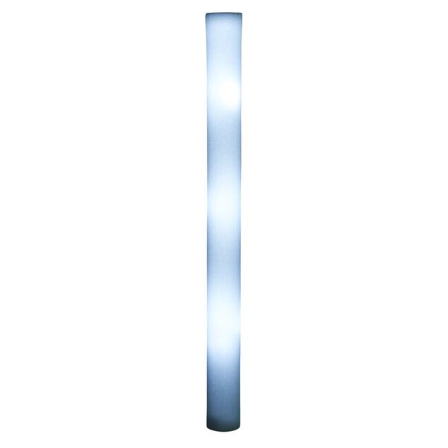 B&acirc;ton lumineux en mousse blanc