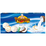 Boules de gaufrette fourr&eacute;es saveur coco - 120g