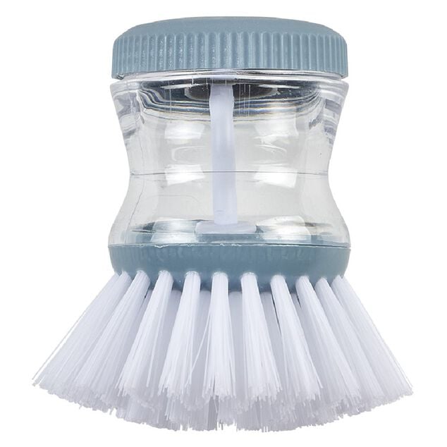 Brosse &agrave; vaisselle avec r&eacute;servoir rond