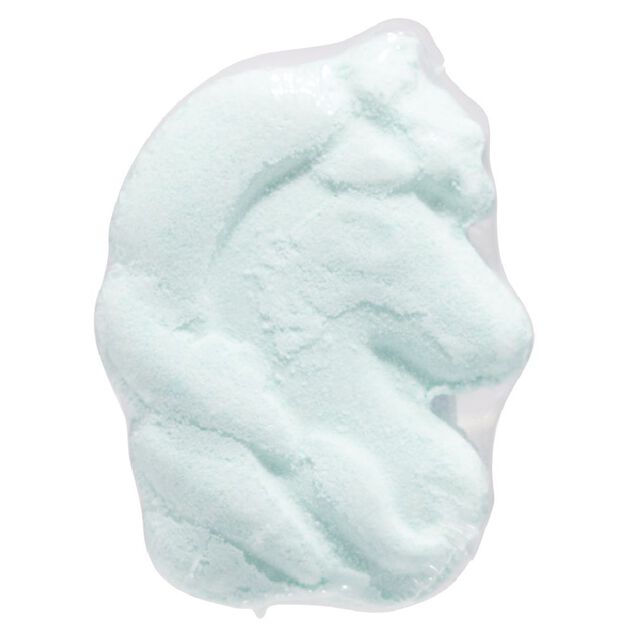 Bombe de bain forme licorne