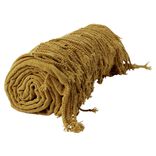 Plaid écharpe 130x150cm jaune