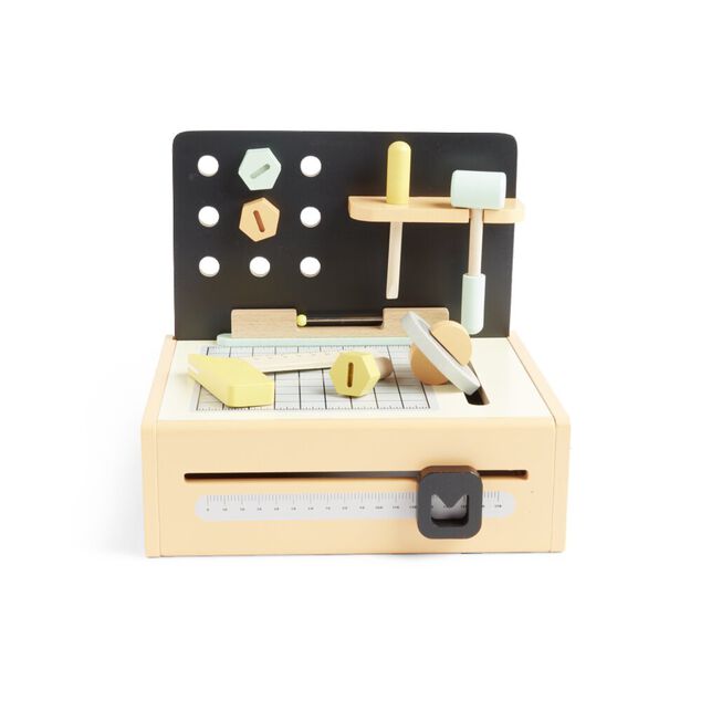 &Eacute;tabli en bois avec accessoires L30cm