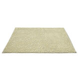 Tapis de salle de bain chenille beige 80x50cm