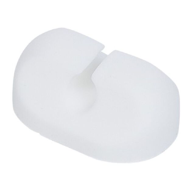 Attache c&acirc;ble adh&eacute;sif 1 entr&eacute;e noir ou blanc