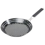 Po&ecirc;le &agrave; marrons en acier au carbone &Oslash;30,5cm