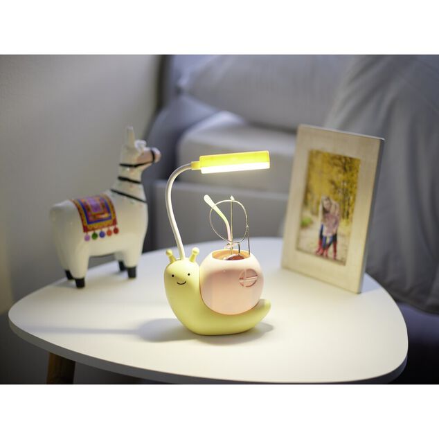 Lampe de table LED flexible USB H24cm