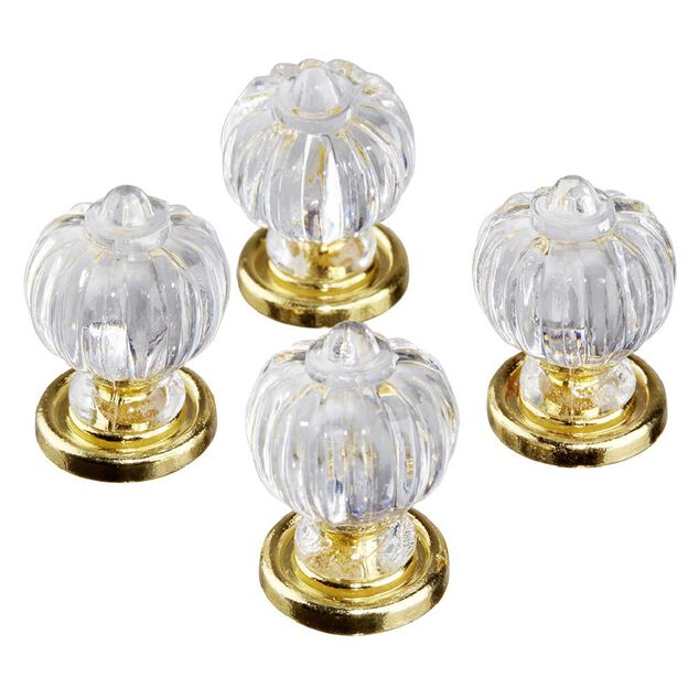 Poignée de meuble Ø2,4cm x4