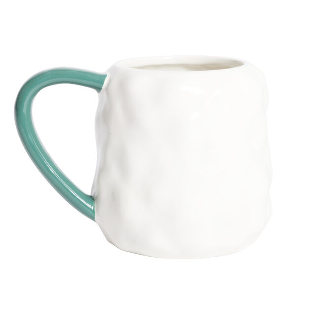 Mug mouton dolomite blanc et gris Ø10xH10cm