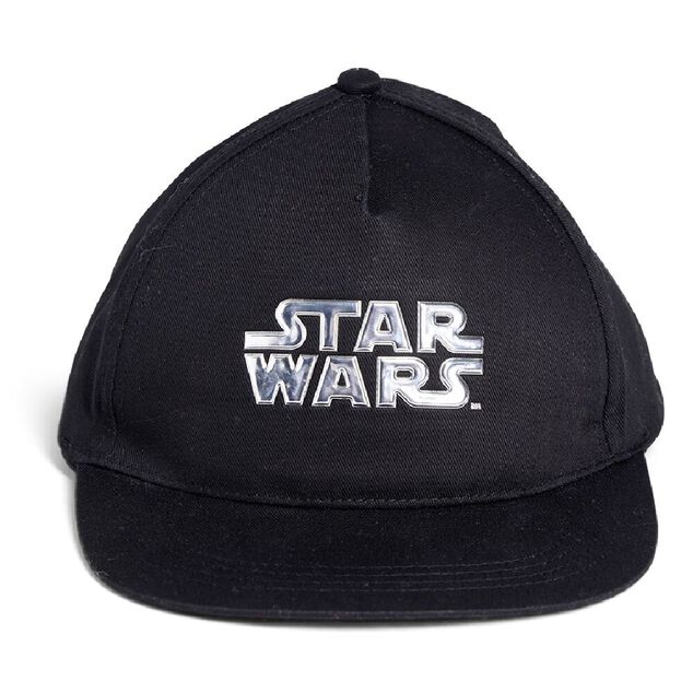 Casquette Star Wars coton noir et argenté