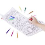 Chaussette de No&euml;l &agrave; colorier 16xH25cm