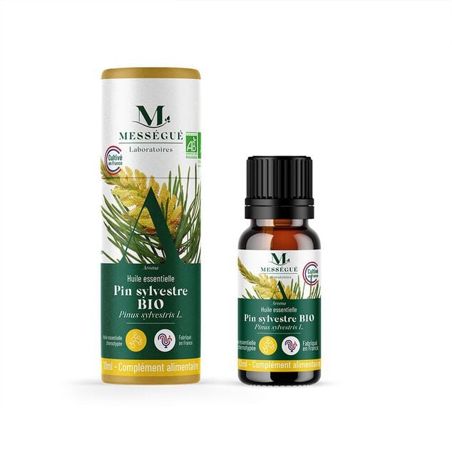 Huile essentielle pin sylvestre bio Mess&eacute;gu&eacute; 10ml