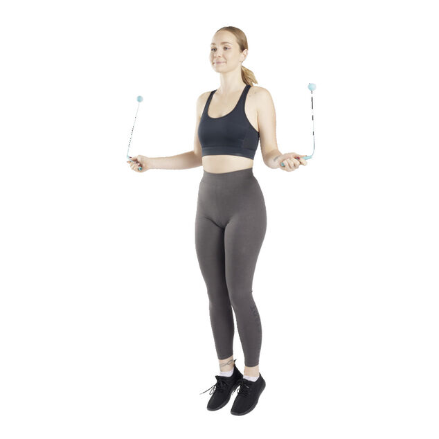 Corde &agrave; sauter 2en1 avec ou sans corde L300cm