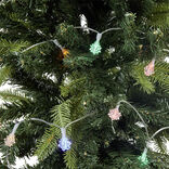 Guirlande électrique 50 Diamants Led Multicolore clignotant 4,9 m