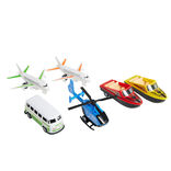 Kit 5 v&eacute;hicules de transport