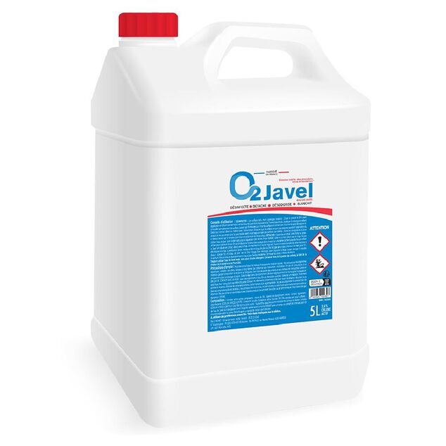 Bidon eau de javel  5L 2,6% chlore actif