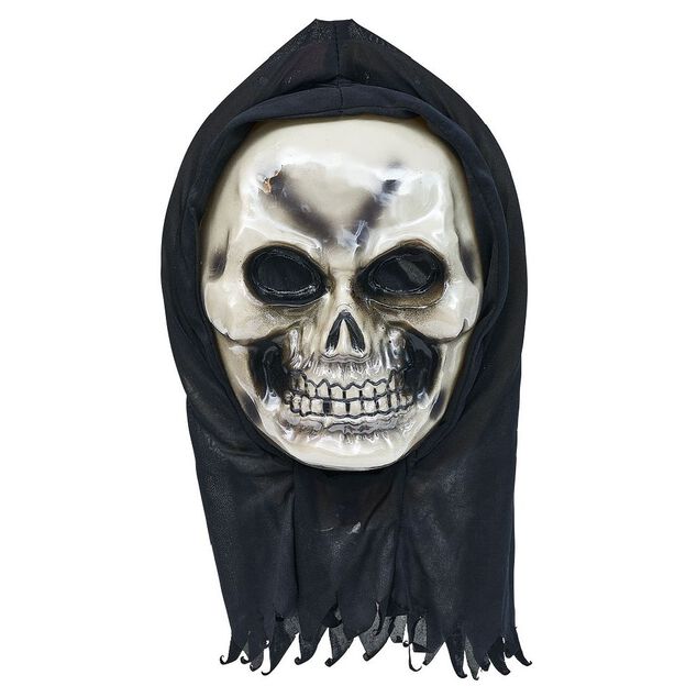 Masque squelette saignant