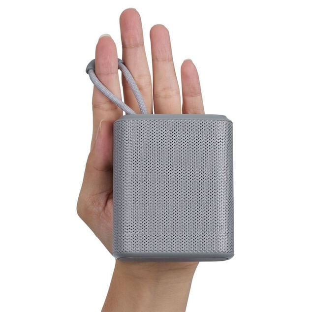 Enceinte portable Bluetooth 5.3 grise ou noire