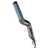 Mini lisseur 2en1 Homday barbe et cheveux avec peigne int&eacute;gr&eacute;