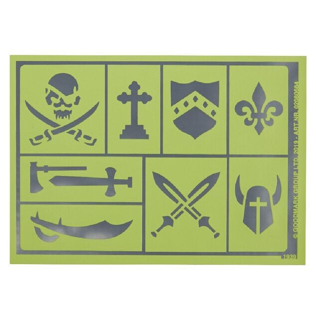 Pochoirs de maquillage