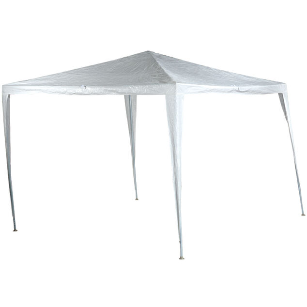 Tonnelle carr&eacute;e Florence blanche 8,4 m&sup2;