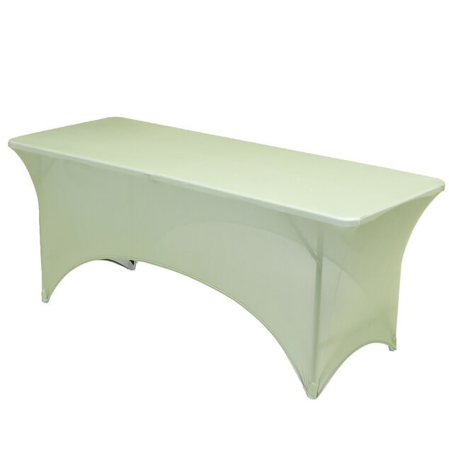 Housse de table Fiesta extensible tissu vert 180x74xH76cm