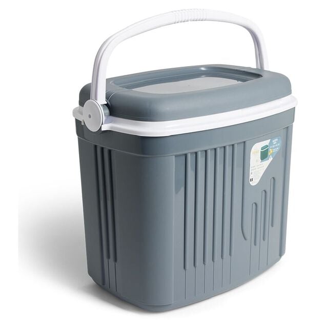 Glaci&egrave;re iceberg 32L grise 47x41,5xH32,5cm