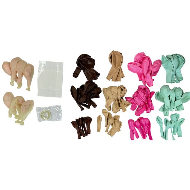 Kit arche &agrave; ballons pastel 96 pi&egrave;ces