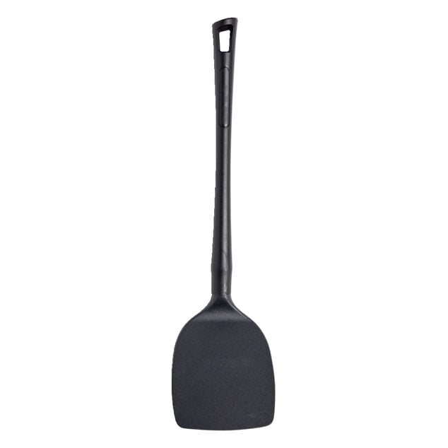 Spatule de cuisine en plastique noir L.34,5cm