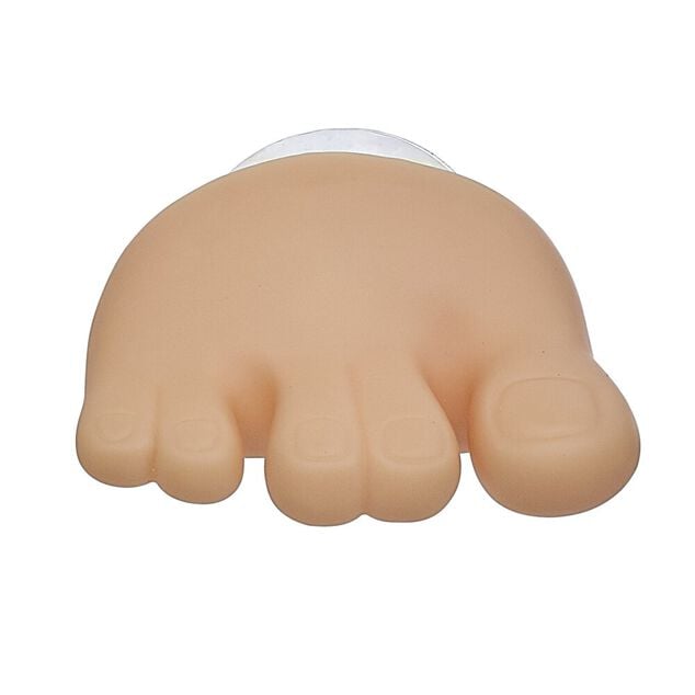 Porte brosse &agrave; dents et c&acirc;ble 2 en 1 forme pied