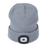 Bonnet avec lampe frontale LED intégrée (2 modèles)