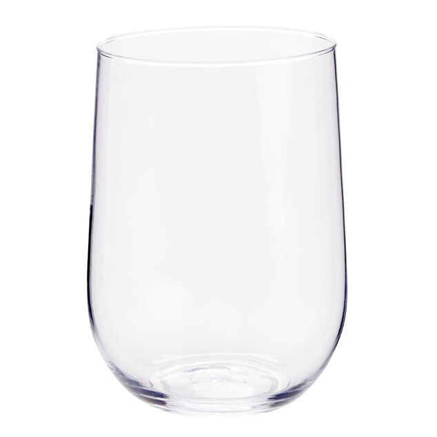 Vase en verre base arrondie Ø17,5xH24cm