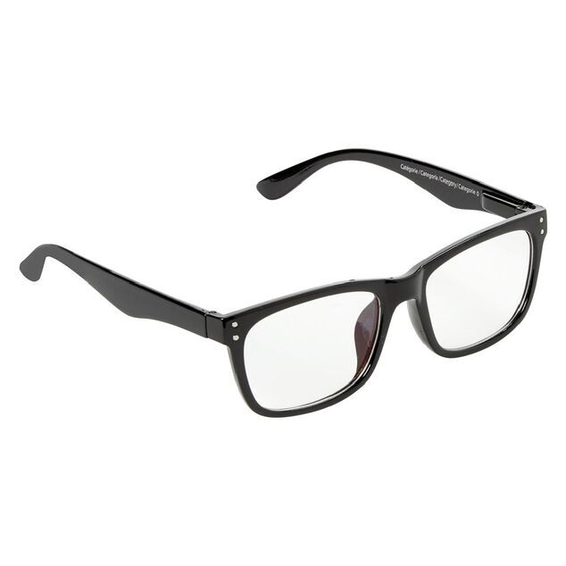 Lunettes noires anti lumi&egrave;re bleue