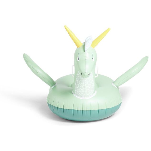Bou&eacute;e dragon chevauchable Funky vert &Oslash;132xH85cm