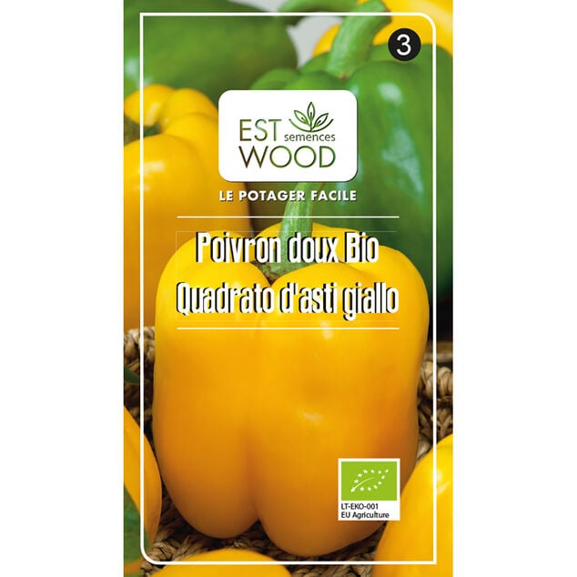 Semence Poivron jaune 1 gr