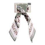 Foulard carr&eacute; 100% coton 70x70cm (2 mod&egrave;les)